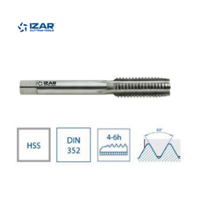 Macho de roscar HSS DIN352, rosca completa